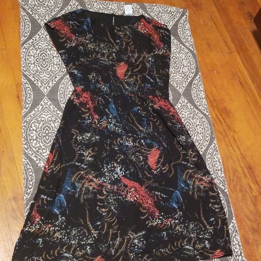 Open back dress